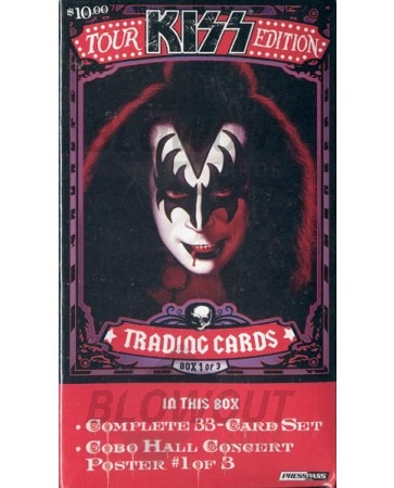 Press Pass KISS Tour Edition Poster #1 Blaster Box
