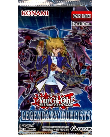 Yugioh Legendary Duelist 1st Edition Booster Pack