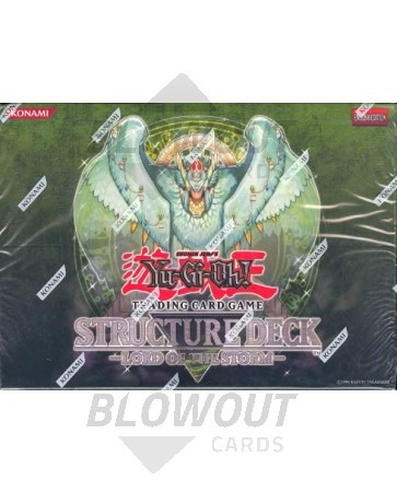 Yugioh Lord of the Storm Structure Deck 12 Box Case