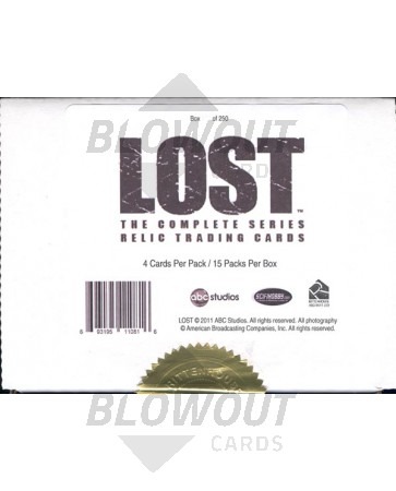 Lost Relics Premium Trading Cards Box Rittenhouse