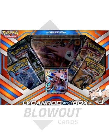 Pokemon Lycanroc GX 12 Box Case