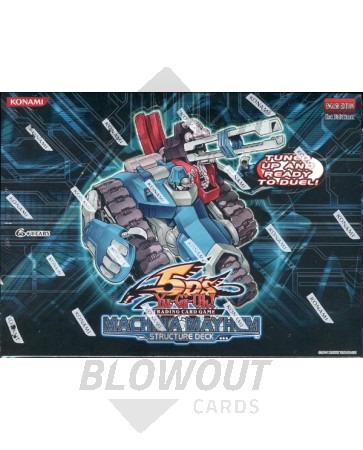 Yugioh Machina Mayhem Structure Deck 12 Box Case