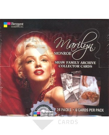 Marilyn Monroe Shaw Family Archive Collector Card Box (Breygent)
