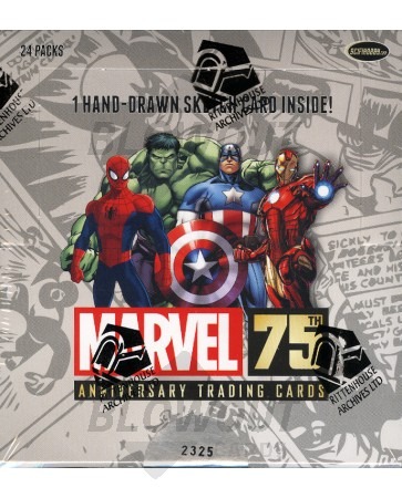 Marvel 75th Anniversary Trading Cards (Rittenhouse) - Box