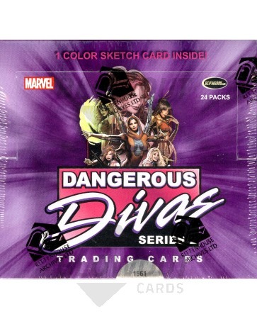 Marvel Dangerous Divas Series 2 (Rittenhouse) - 12 Box Case