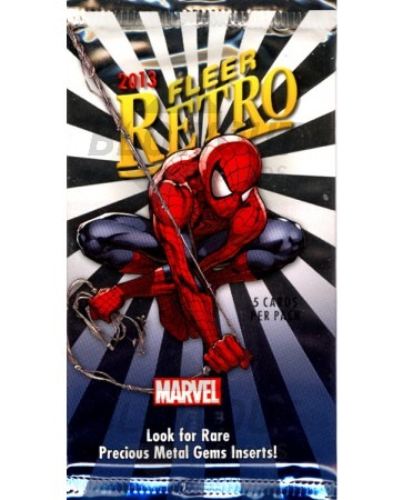 2013 Fleer Retro Marvel Trading Cards Pack