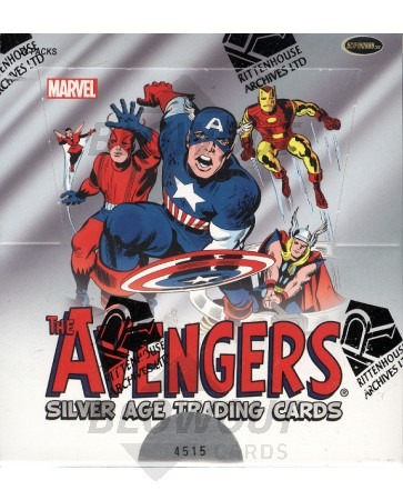 Marvel The Avengers Silver Age (Rittenhouse) - 12 Box Case