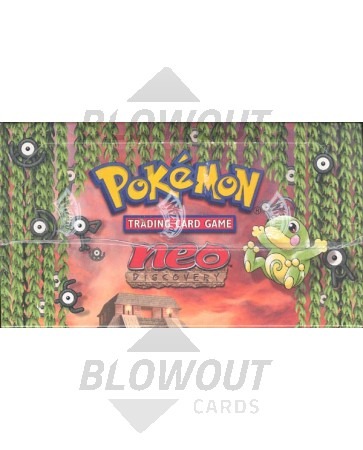 Pokemon Neo 2 Discovery Pre-Con Theme Deck 6 Box Case