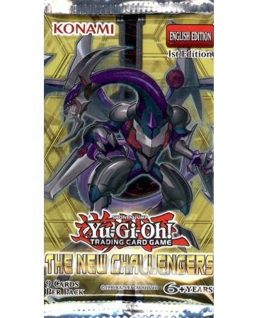 Yugioh The New Challengers 1st Edition Booster Pack