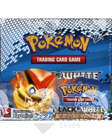 Pokemon B&W Noble Victories Booster 6 Box Case