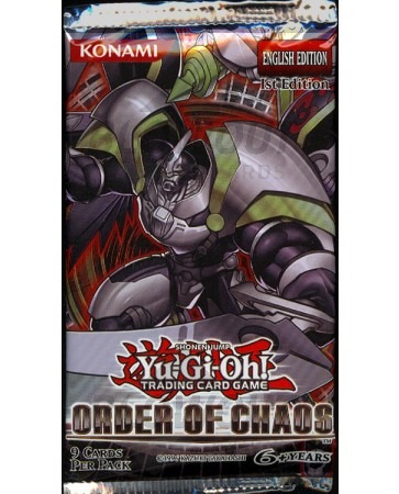 Yugioh Order of Chaos 1st Edition Booster Pack