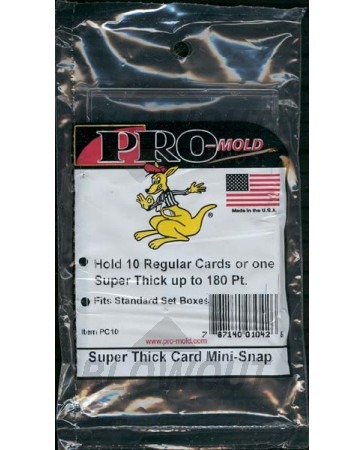 Pro-Mold Super Thick 180pt Mini-Snap Holder - PC10