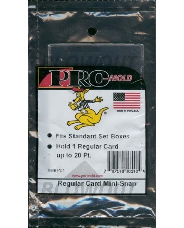 Pro-Mold Regular Mini-Snap Holder - PC1display - 35ct Box