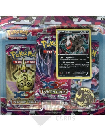 Pokemon XY Phantom Forces 3-Pack Blister Pack - 24 Pack Box