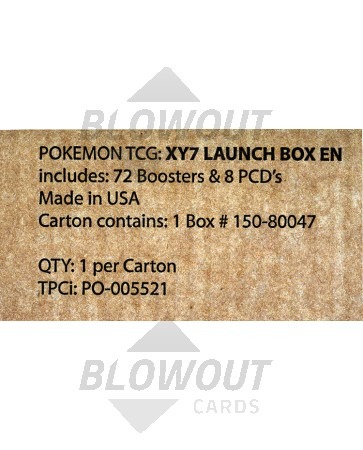 Pokemon XY Ancient Origins Launch Box