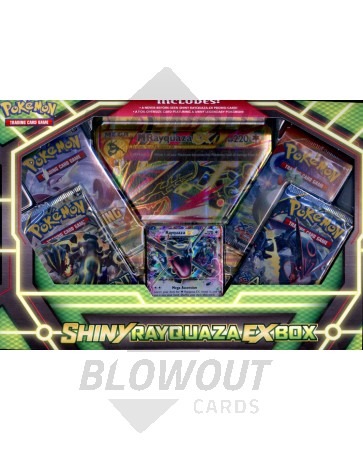 Pokemon Shiny Rayquaza EX Box