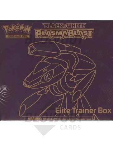 Pokemon B&W Plasma Blast Elite Trainer 10 Box Case