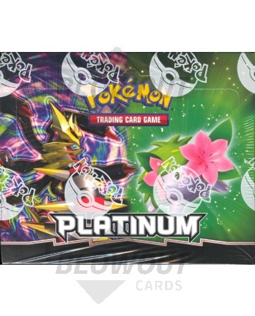 Pokemon Platinum Theme Deck 6 Box Case