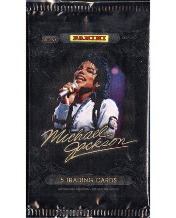 Panini Michael Jackson 2nd Wave Trading Cards Pack