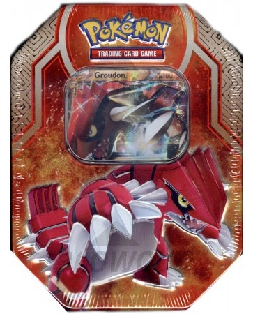 Pokemon Legends of Hoenn Tins - Groudon