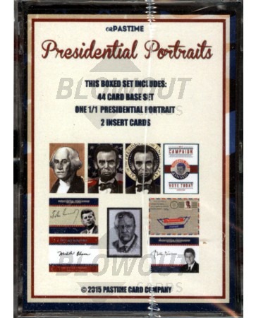 Pastime Presidential Portraits 5 Set Lot