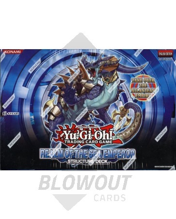 Yugioh Realm of the Sea Emperor Structure Deck Box