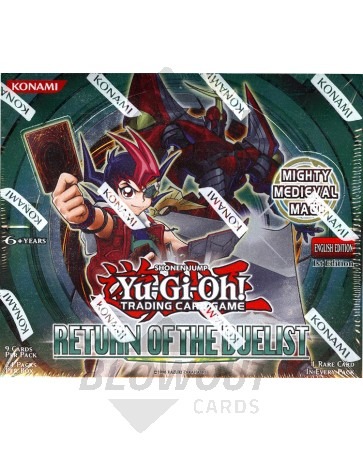 Yugioh Return of the Duelist 1st Edition Booster 12 Box Case