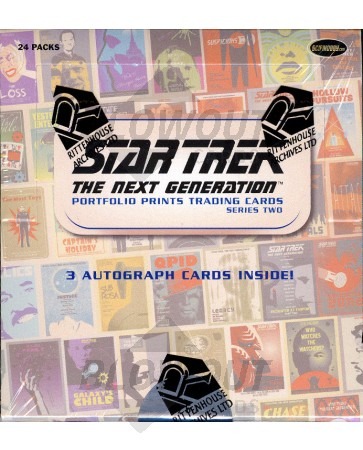 Star Trek The Next Generation Portfolio Prints Ser 2-12 Box Case