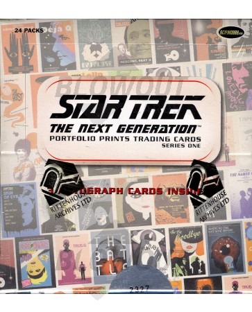 Star Trek The Next Generation Portfolio Prints 12 Box Case