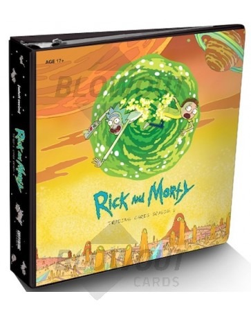 Rick & Morty Season 1 Trading Cards (Cryptozoic) Binder - 10 Box Case 