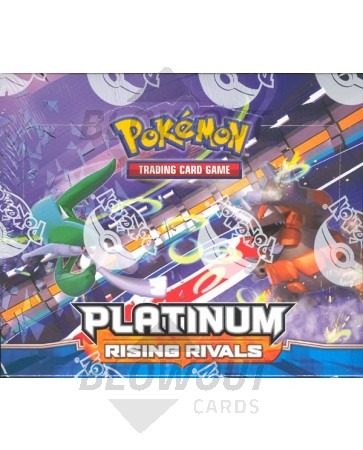 Pokemon Platinum Rising Rivals Theme Deck 6 Box Case