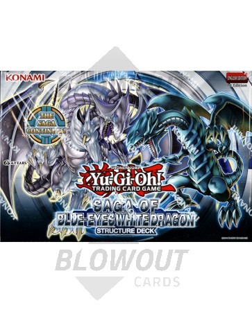 Yugioh Saga of Blue-Eyes White Dragon Structure Deck Box