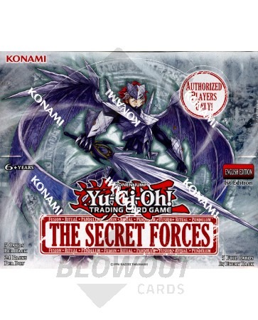 Yugioh The Secret Forces 1st Edition Booster Box