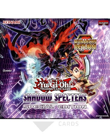 Yugioh Shadow Specters Special Edition 12 Box Case