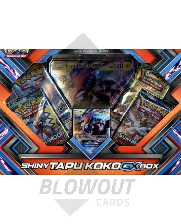 Pokemon Shiny Tapu Koko GX Box