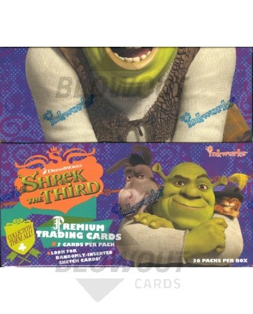 Shrek the Third Inkworks Hobby Box