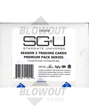 Stargate Universe Season 2 Premium Trading Cards Box Rittenhouse