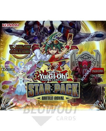Yugioh Star Pack - Battle Royal 1st Edition Booster 12 Box Case