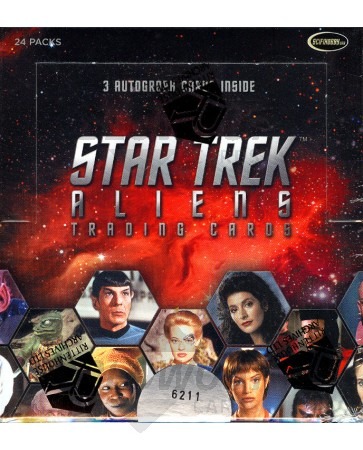 Star Trek Aliens Trading Cards (Riittenhouse) Box