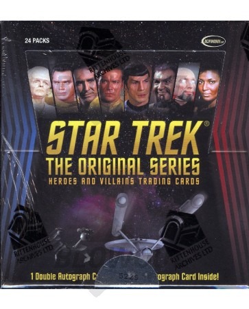 Star Trek The Original Series Heroes & Villains 12 Box Case