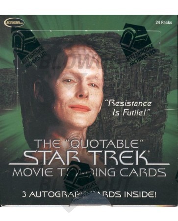 Star Trek The Quotable Star Trek Movie Trading Cards 12 Box Case