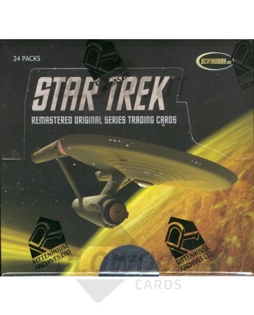 Star Trek The Remastered Original Series 12 Box Case