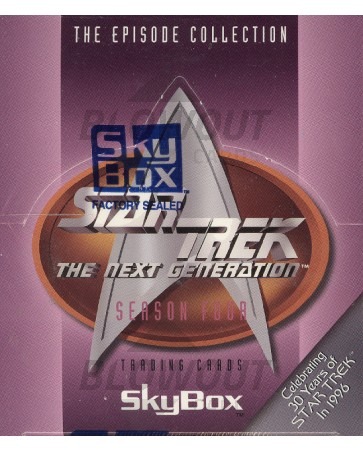 Star Trek The Next Generation Season 4 (Skybox) - Box