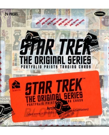 Star Trek The Original Series Portfolio Prints Archive Box