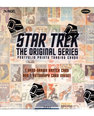 Star Trek The Original Series Portfolio Prints 12 Box Case
