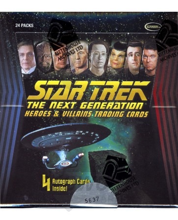 Star Trek The Next Generation Heroes and Villains Box
