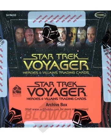 Star Trek Voyager Heroes and Villains ARCHIVE Box (Rittenhouse)