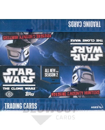 Topps Star Wars The Clone Wars Rise of Bounty Hunters 8 Box Case