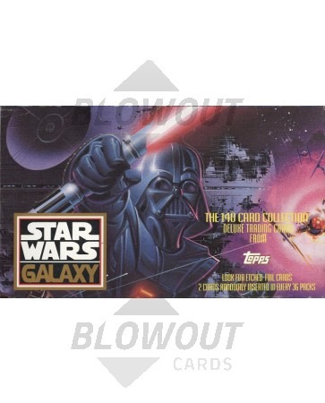 Topps Star Wars Galaxy Trading Cards - Box