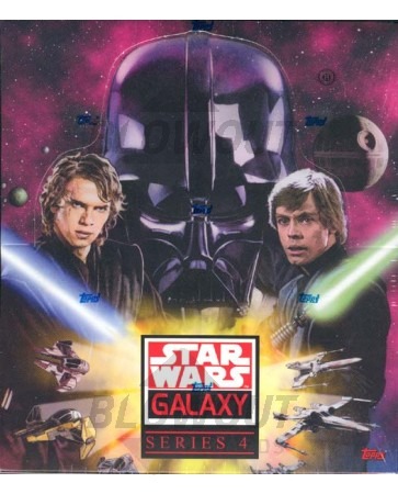 Topps Star Wars Galaxy Series 4 Hobby 8 Box Case